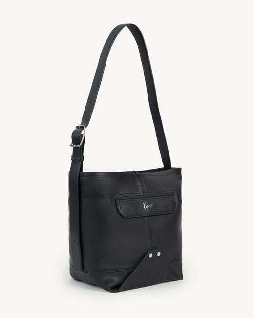 KENZO Metallic Utility' Reversible Bucket Bag for men