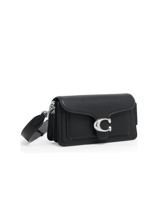 COACH Black Refresh Tabby Shoulder Bag 20