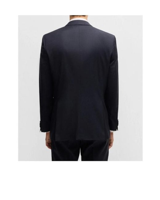 Boss Blue Boss Three-Piece Single-Breasted Suit for men