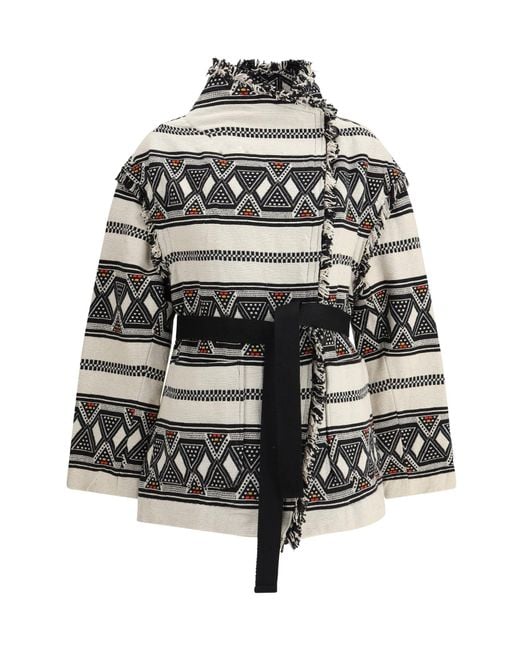 Isabel Marant Multicolor Long Sleeve Casual Jacket