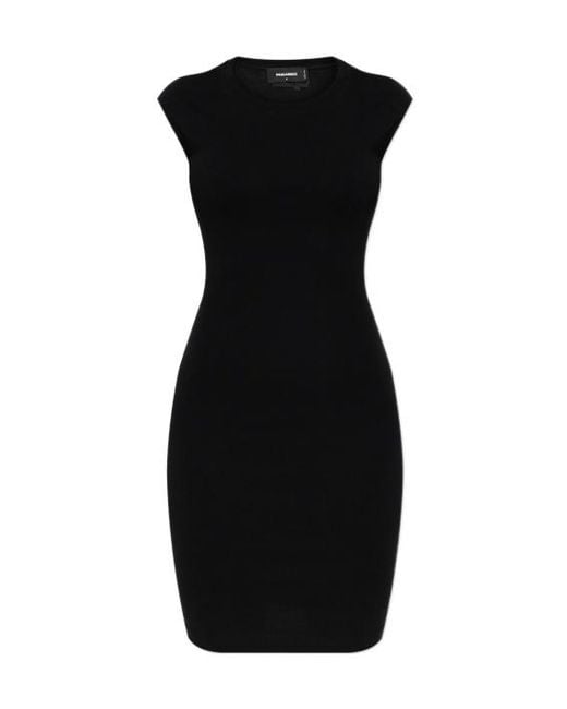 DSquared² Black Short Dresses