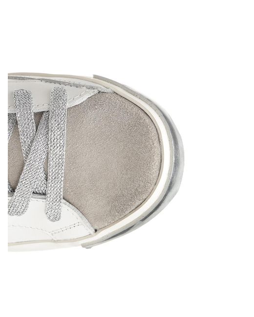 Philippe Model White Logo Strap Sneakers