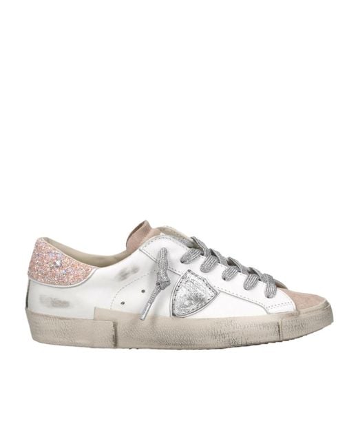 Philippe Model White Prsx Tennis Sneakers