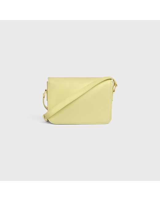 Céline Yellow Teen Triomphe Bag