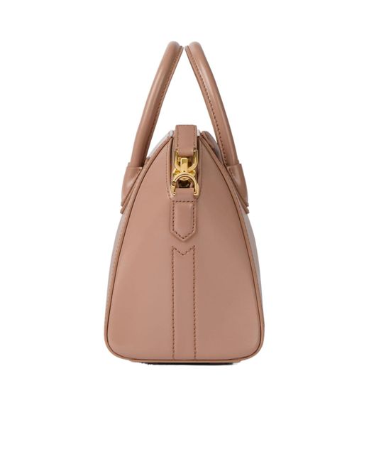 Givenchy Brown Antigona Mini Top Handle Bag