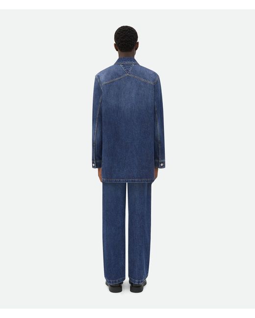 Bottega Veneta Blue Denim Jacket for men