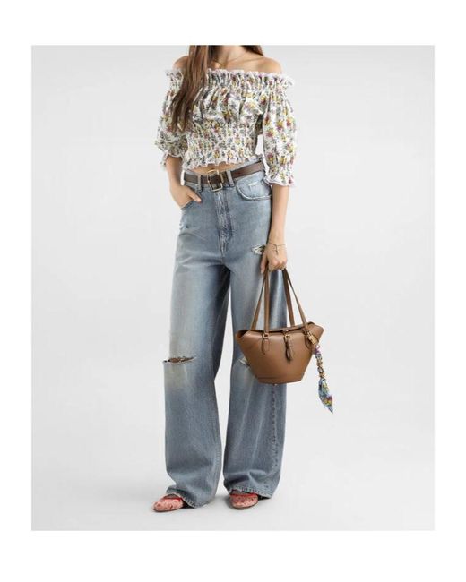 Dolce & Gabbana Blue Vintage Effect Distressed Jeans