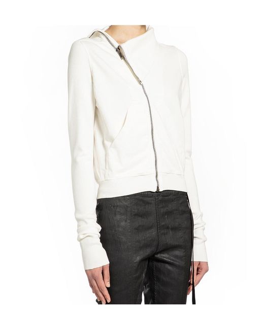 Rick Owens White Mountain Zip Sweater