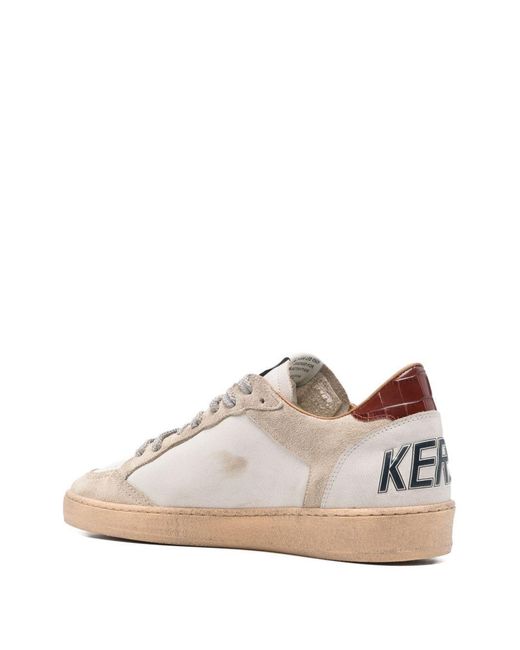 Golden Goose Deluxe Brand Multicolor Ballstar Lace-Up Sneakers for men