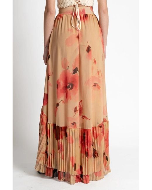 Kaos Orange Gonna Donna Skirt