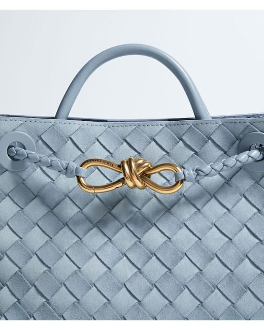 Bottega Veneta Blue Small Andiamo