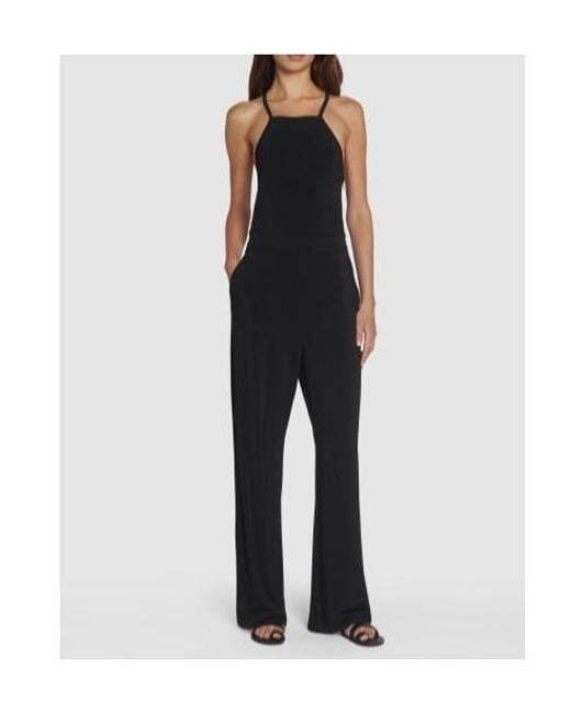 Max Mara Blue Crossed Jumpsuit
