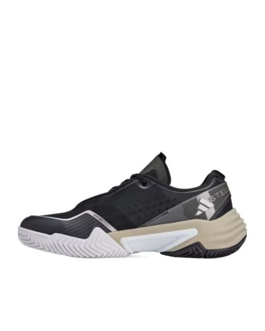 Adidas By Stella McCartney Black Barricade Lace-Up Sneakers