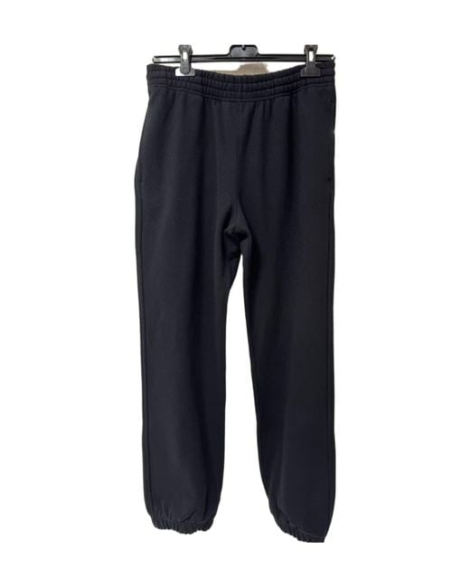 Burberry Blue Elastic Waist Sweatpants