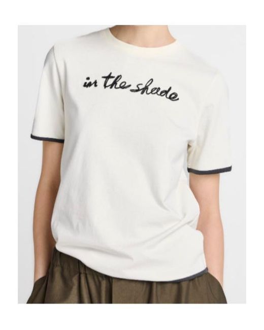 J.W. Anderson White 'In The Shade' T-Shirt