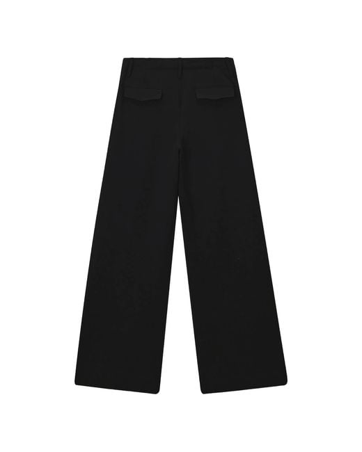 Rag & Bone Black Belt Loop Trousers