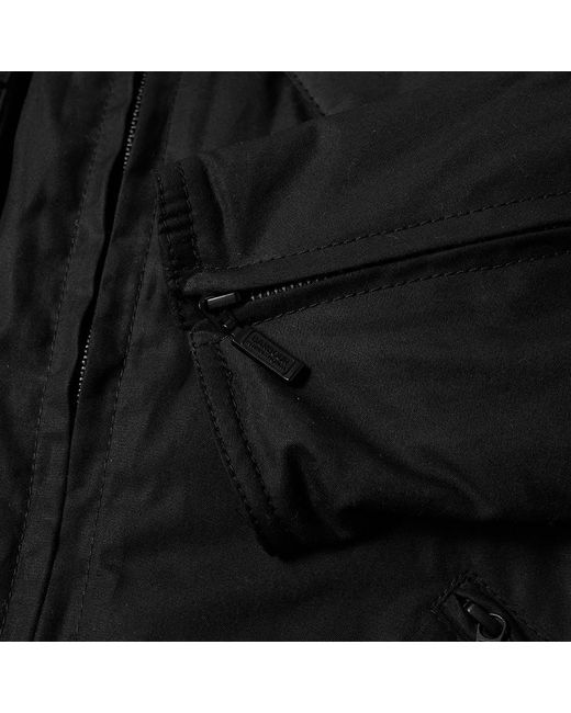 Barbour Black Zip-Up Long-Sleeved Jacket for men