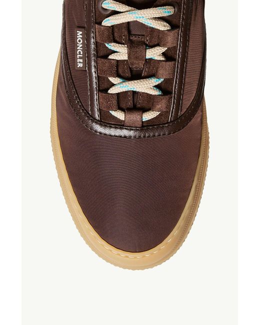 Moncler Brown Vera Leisure Sneakers for men