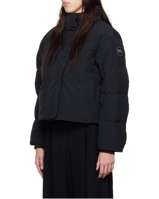 Canada Goose Blue Grandview Cropped Jacket
