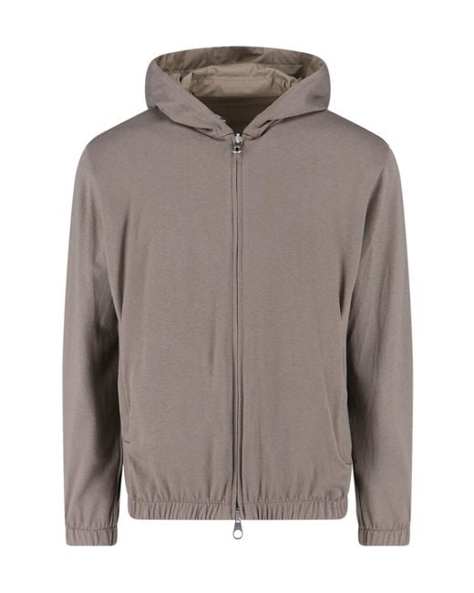 Loro Piana Gray Reversible Jacket for men