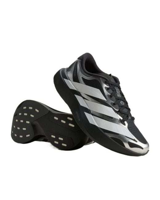 Adidas Black Adizero Adizero Evo Low Top Sneakers for men