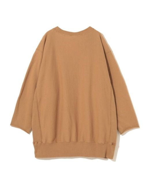 Undercover Natural X Champion Logo Patch Crewneck Sweatshirt for men
