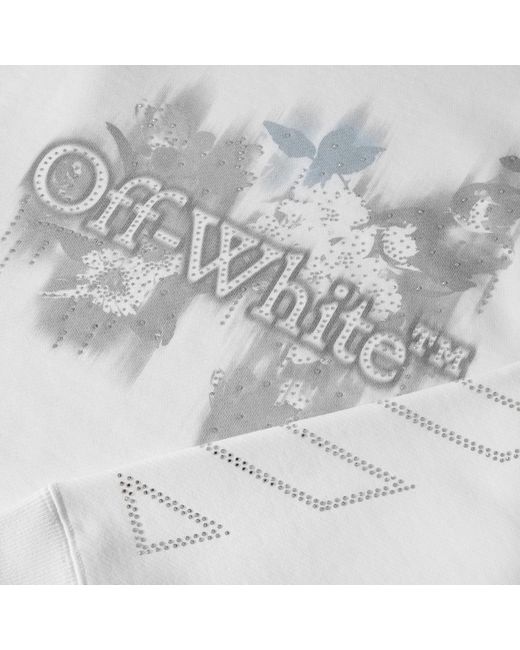 Off-White c/o Virgil Abloh White Crewneck Sweatshirt