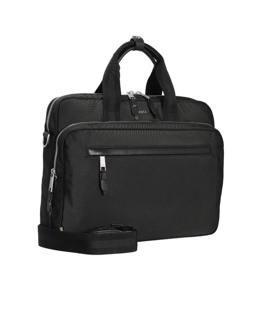 Boss Black Logo Briefcase for men