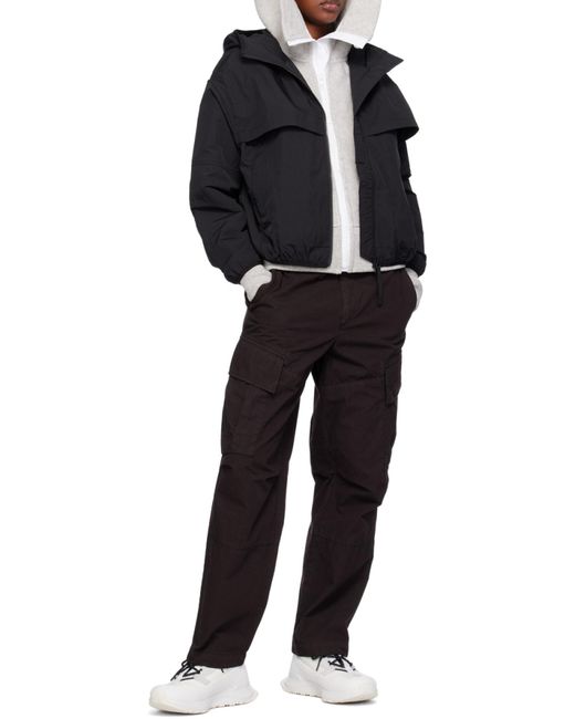 Canada Goose Black Sinclair Wind Hooded Jacket