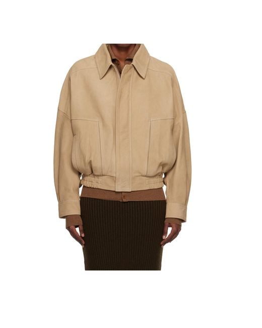 Nour Hammour Natural Long-Sleeved Jacket