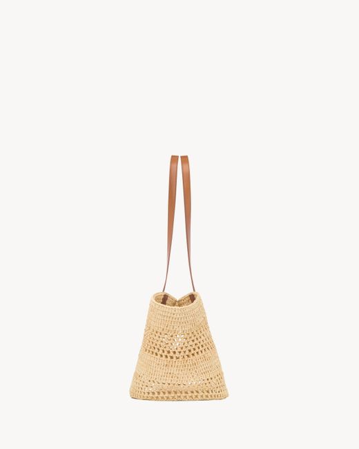 Saint Laurent Natural Panier Small