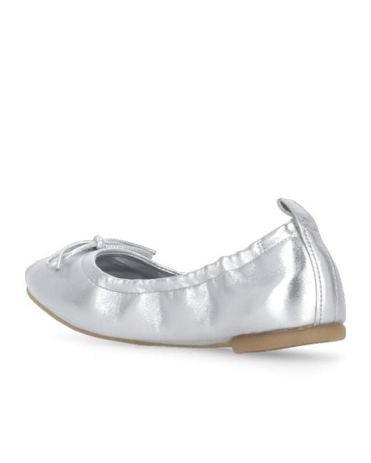 Hogan White H684 Ballerinas