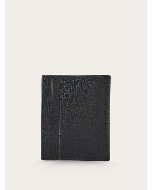 Ferragamo Black Logo Card Pack for men