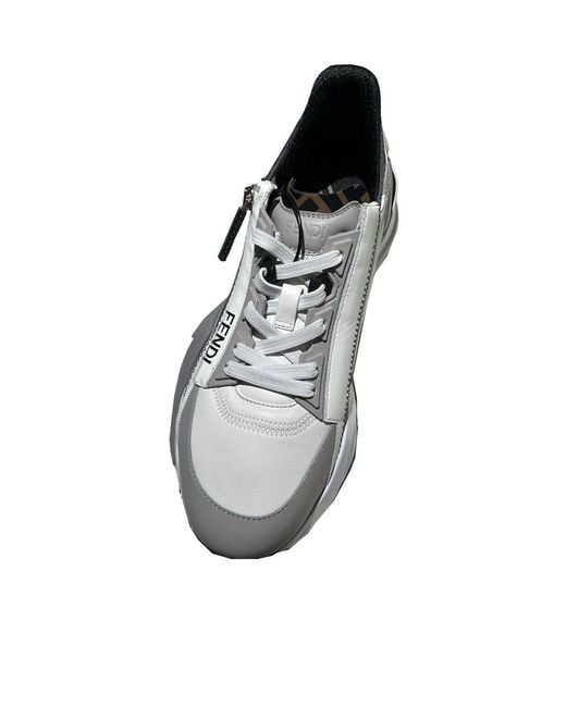 Fendi Multicolor Flow Low-Top Sneakers