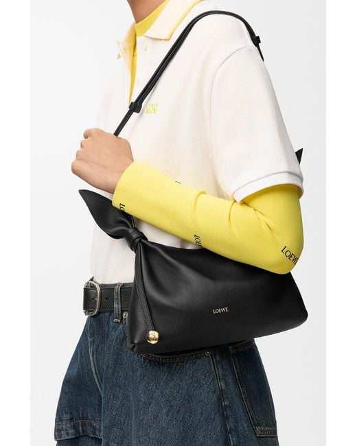 Loewe Black Mini Scarf Bag