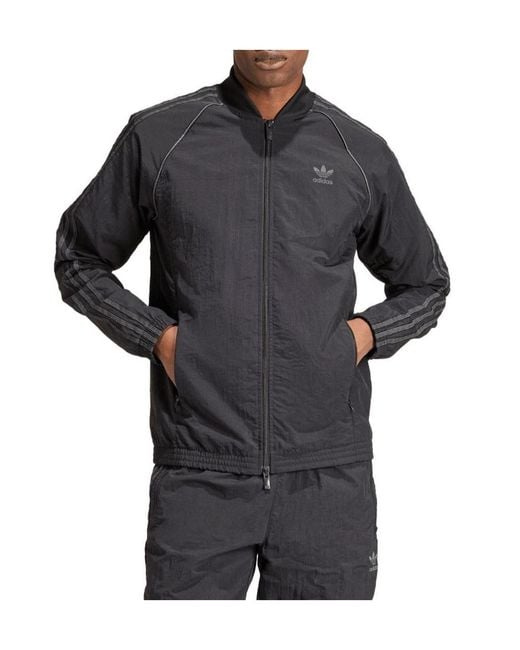 Adidas Originals Gray Simple Sports Jacket for men