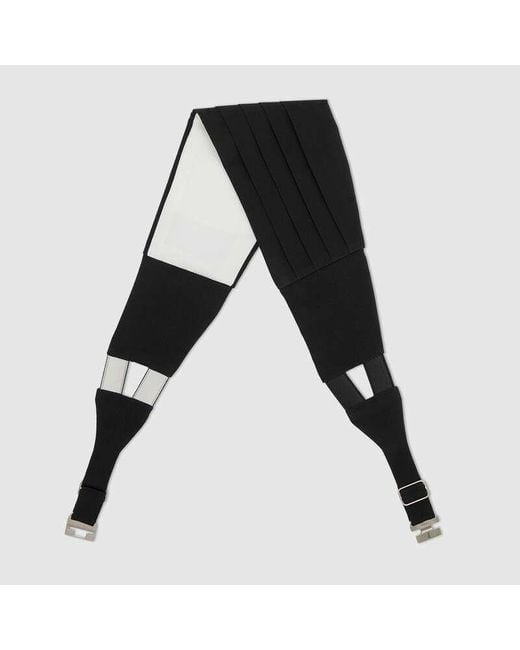 Gucci Black Silk Cummerbund for men