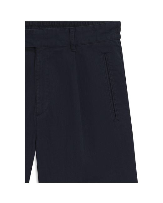 Boss Blue Chino Shorts for men