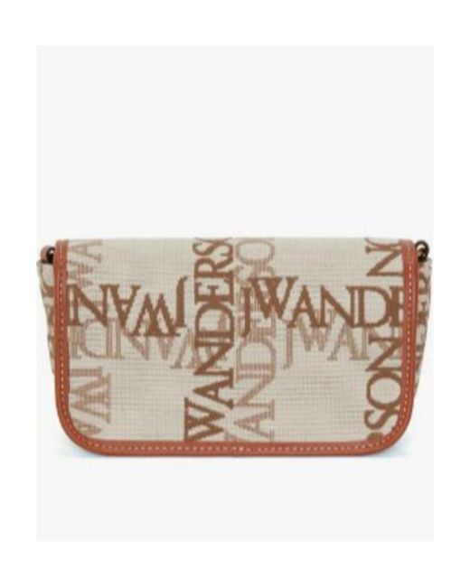 J.W. Anderson White Jw Anderson Chain Anchor Logo Plaque Crossbody Bag