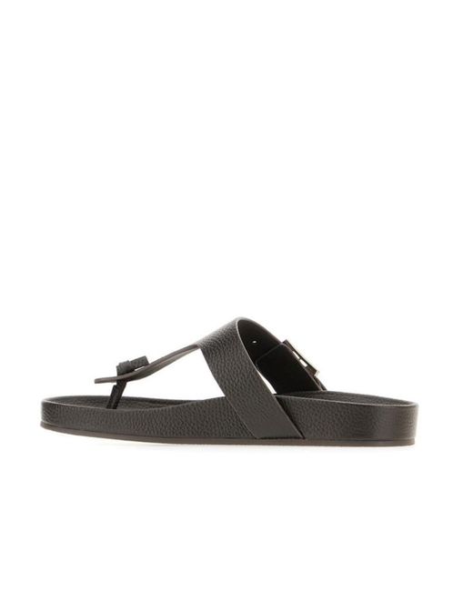 Tory Burch Multicolor Round Toe Flip Flops