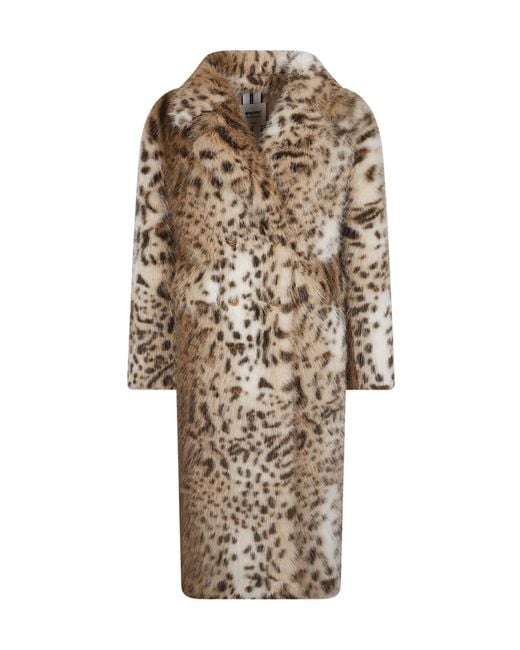 S.w.o.r.d 6.6.44 Natural Faux Fur Coat