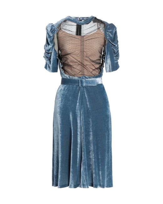 Maison Margiela Blue Midi Dresses