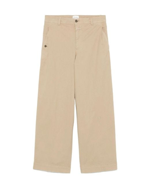 Closed Natural Wrenna Trousers