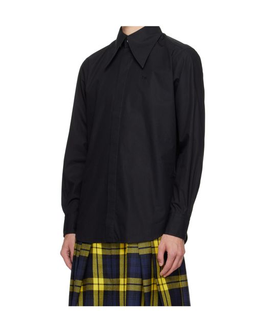 Vivienne Westwood Blue Tuxedo Shirt for men