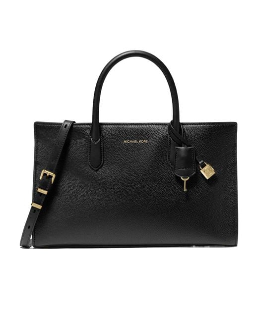MICHAEL Michael Kors Black Scarlett Medium Satchel Bag