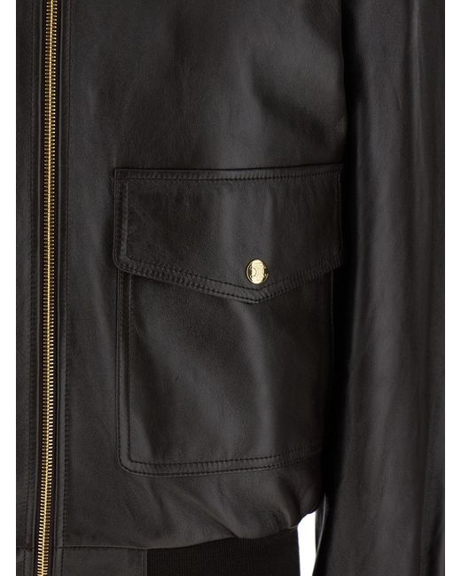Céline Black Aviateur Jacket