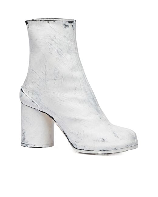 Maison Margiela White Tabi Boots