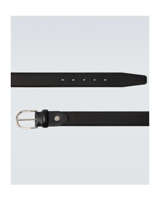 Brioni White Belt Buckle Waist Belt for men