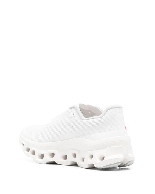 On Shoes White Cloudmonster Void Sneakers