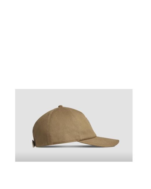 Moncler Natural Cotton Gabardine Baseball Cap for men